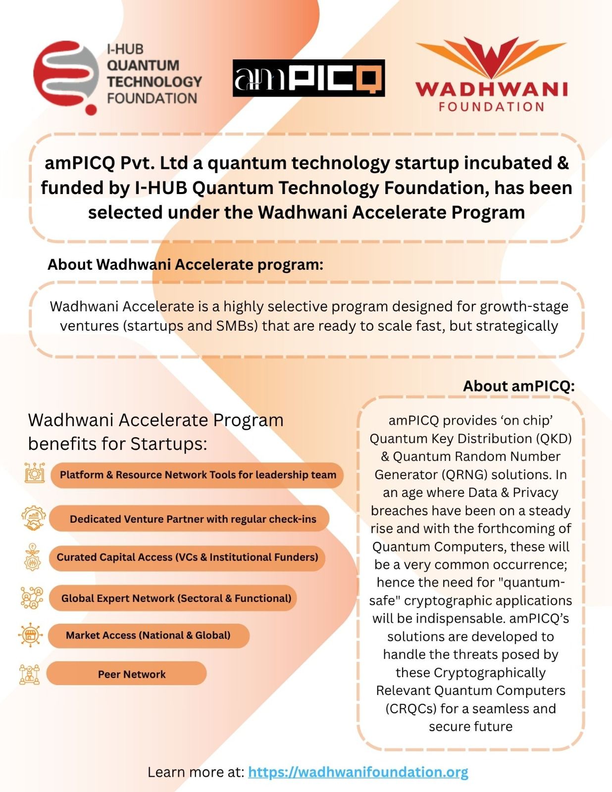 Wadhwani Foundation Accelerator